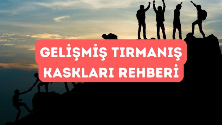 Outdoor Sporları İçin Gelişmiş Tırmanış Kaskları