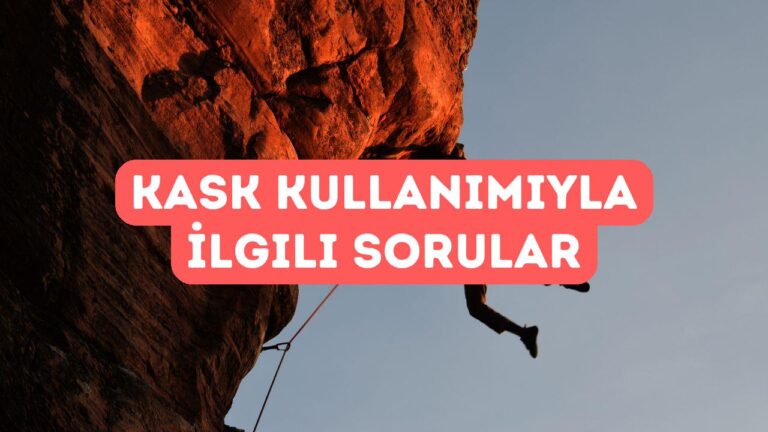 Kask Kullanımıyla İlgili En Sık Sorulan Sorular